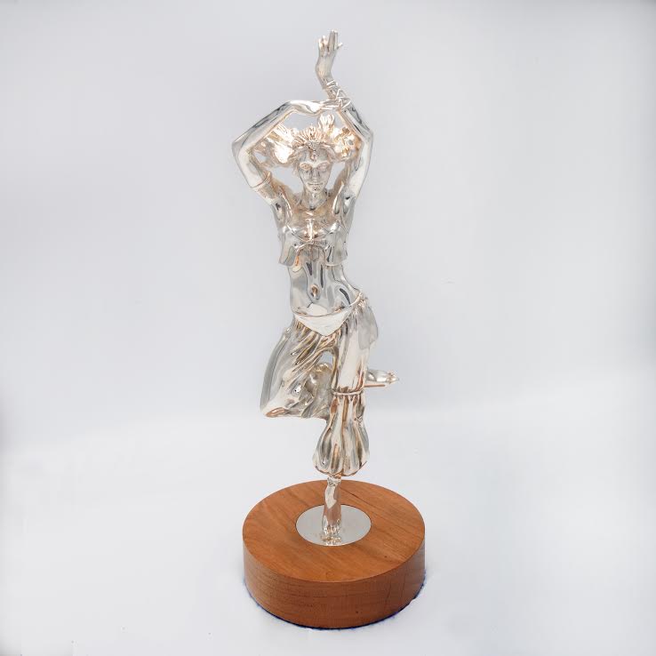 Silver Dancing Lady